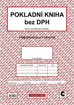 Tiskopis Baloušek Tisk PT238 pokladní kniha bez DPH A4 50 listů