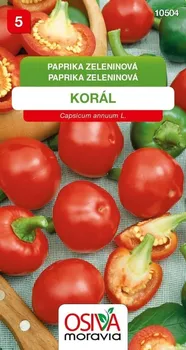 Semeno Osiva Moravia Paprika zeleninová pálivá Korál 0,5 g