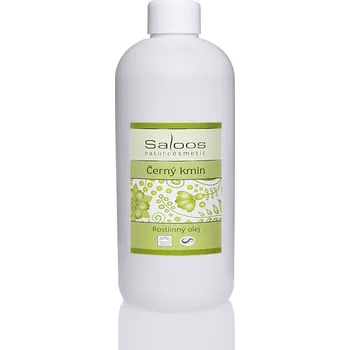 Přisada na vaření a pečení Saloos Olej z černého kmínu lisovaný za studena 500 ml