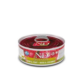 Krmivo pro kočku N&D CAT QUINOA Adult Duck & Coconut 80g