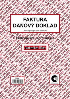 Tiskopis Baloušek Tisk PT199 Faktura daňový doklad A5 50 listů