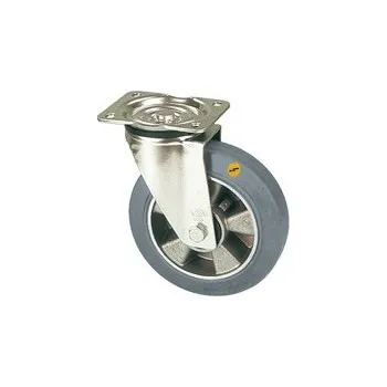 Pojezdové kolečko ZNT 200/GM Otočné kolo s šedou antistatickou obručí 7220204