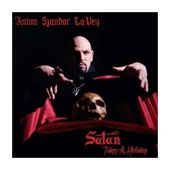 Zahraniční hudba LP Anton LaVey: Satan Takes A Holiday CLR | LTD 2024 Coloured Red Marbled Vinyl Limited Edition