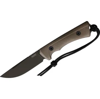 lovecký nůž ANV P200 - Sleipner Cerakote Olive, GRNPU Sand ANVP200-051