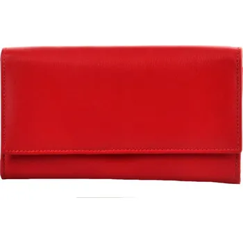 Módní doplněk Dámská kožená peněženka 511-2120 červená