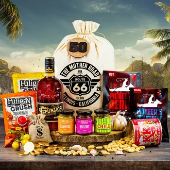 Dárkový potravinový koš Pytel Republica + odeslání do 48 hodin, + doprava zdarma