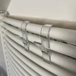 Benco Koupelnový věšák IDEAL, háček na topné těleso - balení 6 ks - transparentní