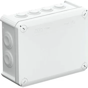 Elektroinstalační krabice Krabice odbočná OBO IP66 T160 190x150x77mm světle šedá
