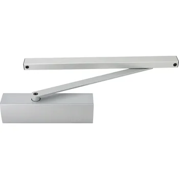 Zavírač dveří Geze Geze TS 1500 G stříbrný - zavírač dveří s kluznou lištou Stříbrná SET A - kluzná lišta s aretací <br>- nastavitelná poloha trvalého otevření dveří