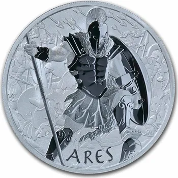 Perth Mint Gods of Olympus BU (Ares) 2023 Tuvalu 1 oz