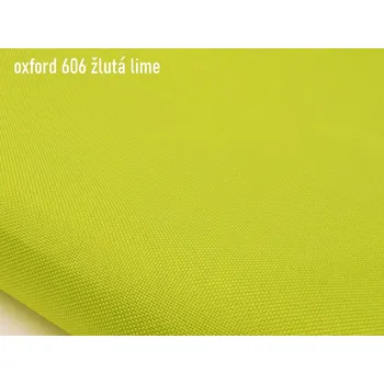 Mirtex Tkanina OXFORD 200/606 Žlutá Citron šíře 160cm Velkoobchod Ceník: VELKOOBCHOD: po celých rolích, bez odvíjení