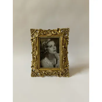 Rám na obraz ZLATÝ ZDOBENÝ FOTORÁMEČEK
