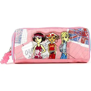 Penál Penál ovál fox co girls růžový 017902