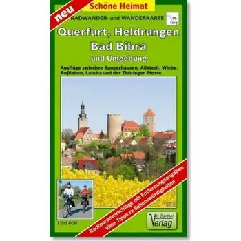 Doktor Barthel Karte Querfurt, Heldrungen, Bad Bibra und Umgebung