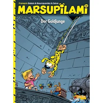 Komiks pro dospělé Marsupilami 30: Der Goldjunge - Franquin, André