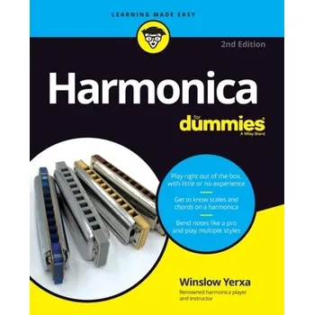 Harmonica For Dummies - Yerxa, Winslow [EN] (2020, Brožovaná, John Wiley & Sons Inc)