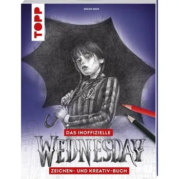 Das inoffizielle Wednesday Zeichnen- und Kreativ-Buch - Keck, Gecko
