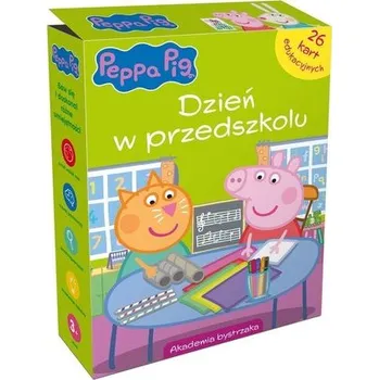 Pexeso Świnka Peppa. Dzień w przedszkolu karty edu.