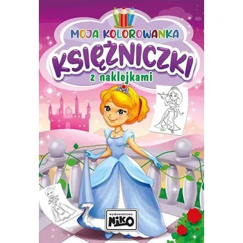 První čtění Księżniczki. Moja kolorowanka z naklejkami - Artur Rajch