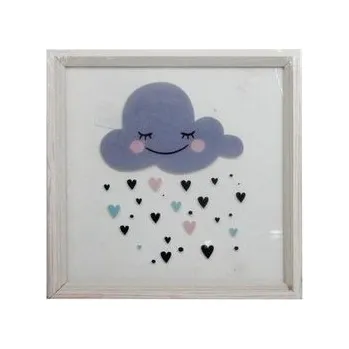 Set školních potřeb Obraz z chmurką 30x30cm