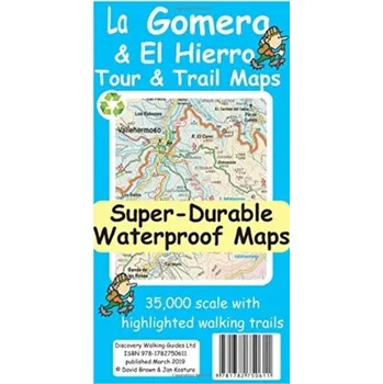 Encyklopedie La Gomera & El Hierro Tour & Trail Super-Durable Maps - Brawn, David