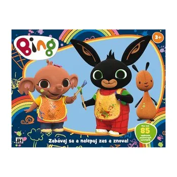 omalovánky Samolepkový album - Bing