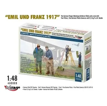 WWI Załoga jednostek FAA Emil&Franz 1917 1:48