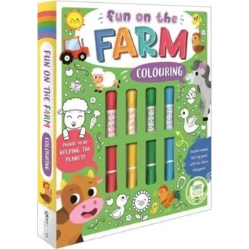 Příroda Fun on the Farm Colouring - Books, Igloo