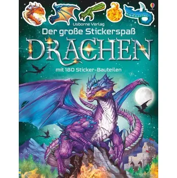 První čtění Der große Stickerspaß: Drachen - Tudhope, Simon