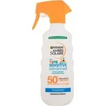 Garnier Ambre Solaire Kids Opalovací přípravek na tělo Sensitive Advanced Spray 270 ml SPF50+ pro děti
