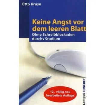 Keine Angst vor dem leeren Blatt - Kruse, Otto