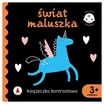 První čtění Książeczka kontrastowa. Świat maluszka - Danuta Klimkiewicz, Maria Kwiecień Wydawnictwo Skrzat, Wiesław Drabik