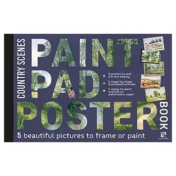 Paint Pad Poster Book: Country Scenes - Various