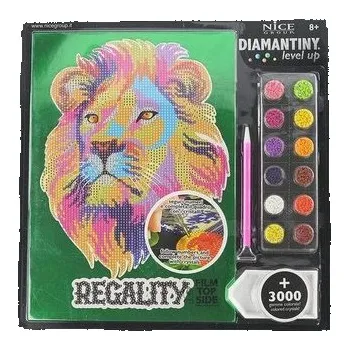 Set školních potřeb Zestaw z kryształkami Lew Level Up