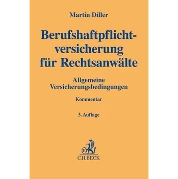Berufshaftpflichtversicherung für Rechtsanwälte - Diller, Martin