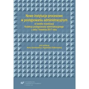 Cizí jazyk Nowe instytucje procesowe w postępowaniu... - red. Anna Musiał