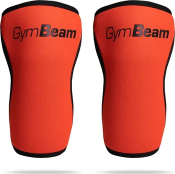 GymBeam Neoprenová bandáž na koleno Conquer Red L červená