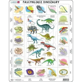 Układanka Fascynujące Dinozaury PL