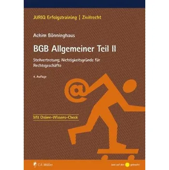 BGB Allgemeiner Teil II - Bönninghaus, Achim [DE] (2019, Brožovaná, Müller Jur.Vlg.C.F.)