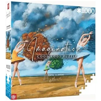 Puzzle Puzzle 1000 The Shape of Color Green, Olbiński