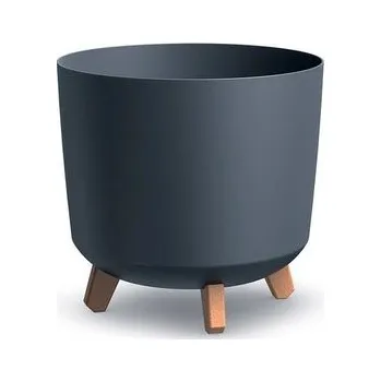 Květináč Květináč Prosperplast GRACIA TUBUS antracit