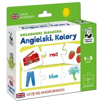 Kapitan nauka Angielski Kolory 1-3 lat - Monika Karpińska