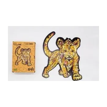 Dřevěná hračka Puzzle drewniane eko 130 Simba A3