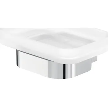 Mýdlenka Miska na mýdlo s držákem Lenz Aura chrom