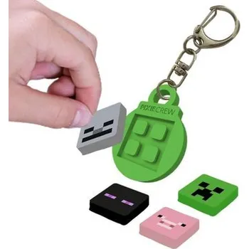 Přívěsek na klíče Minecraft 8cm + pixely na kartě