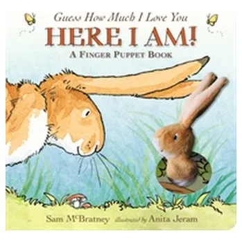 První čtění Guess How Much I Love You: Here I Am A Finger Puppet Book : Here I Am! A Finger Puppet Book - Sam McBratney