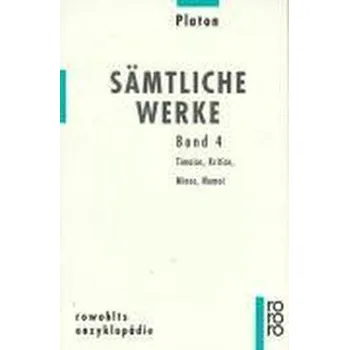 Sämtliche Werke. Bd.4 - Platón