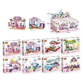 Karnevalový kostým Klocki dziewczęce mix