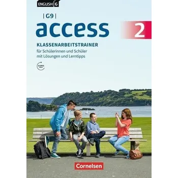 Cizí jazyk English G Access - G9 - Band 2: 6. Schuljahr - Klassenarbeitstrainer mit Audios und Lösungen online - Schweitzer, Bärbel