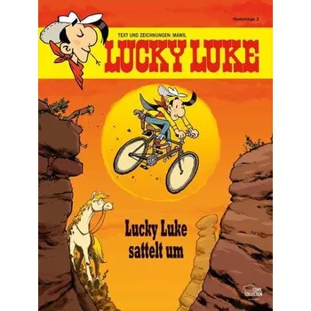 Komiks pro dospělé Lucky Luke sattelt um - Mawil